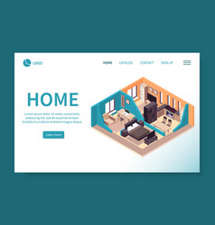 Home Furniture Isometric Website