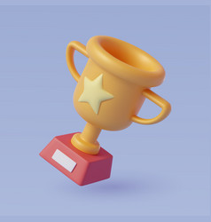 Golden Champion Trophy Cup