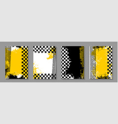 Race Car Track Flag Sport Racing Road Checker