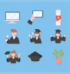 Virtual Graduation Students