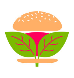 Beyond Meat Icon Plant Based Hamburger