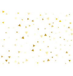 Gender Neutral Golden Triangular Confetti