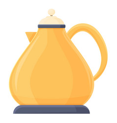 Arab Teapot Icon Cartoon Hot Cup