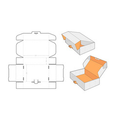 Cardboard Box Assembly Unwrapped Pack Blueprint