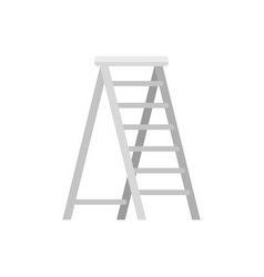 Household Ladder Icon Flat Step