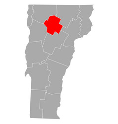 Map Lamoille In Vermont