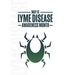 May Is Lyme Disease Awareness Month Holiday