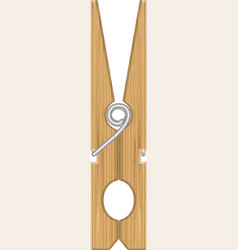 Wooden Clothespin