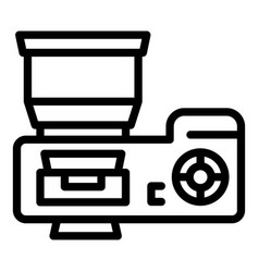 Top View Camera Icon Outline Studio Photo