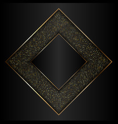 Decorative Gold And Black Background