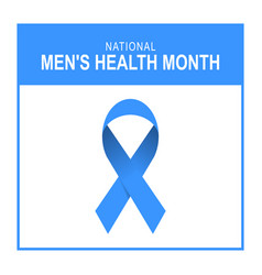 National Mens Health Month Background