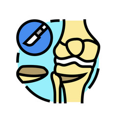 Osteotomy Surgery Hospital Color Icon