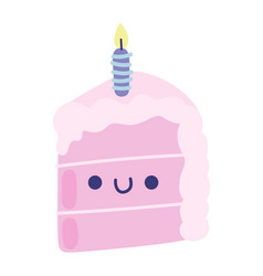 Birthday Cake With Candle