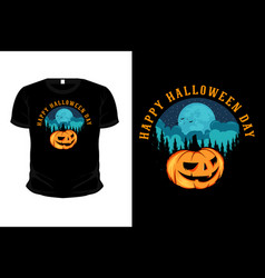 Happy Halloween Merchandise Mockup T Shirt