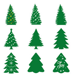 Various Christmas Trees Collection