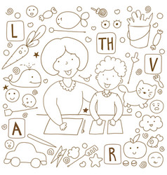 Concept Speech Therapy Doodle Classes