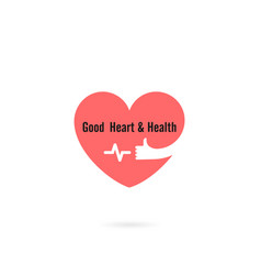 Heart Sign And Hands Icongood Amp Health