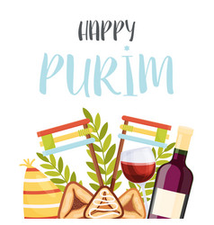 Happy Purim Day Greeting Card