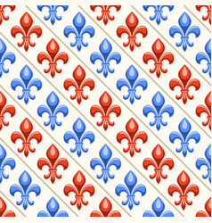 Fleur De Lis Seamless Pattern