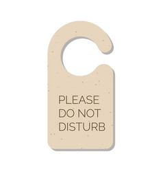 Please Do Not Disturb Door Hanger Sign Tag