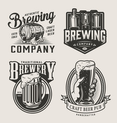 Beer label Royalty Free Vector Image - VectorStock