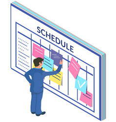 Business Person Planning Schedule Time Management