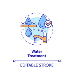 Water Treatment Concept Icon