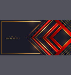 Abstract Black And Gold Geometric Background