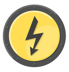 Electric Metal Symbol Yellow