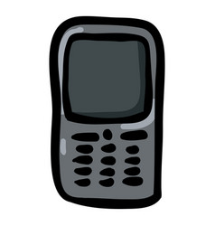 Mobile Phone Hand Drawn Doodle Icon