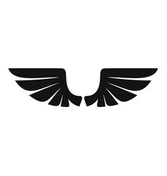 Tribal Wings Icon Simple Style