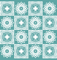 Blue Seamless Pattern For Ceramic Tiles