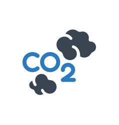 Carbon Dioxide Emission Icon