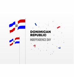 Dominican Independence Day Background Banner