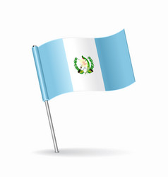 Guatemalan Flag Map Pointer Layout