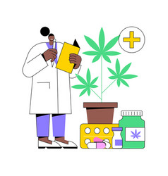 Medical Marijuana Abstract Concept