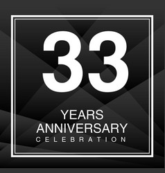 33 Year Anniversary Celebration Logo