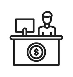 Cashier Icon Image