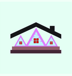 Home Logo Icon Flat