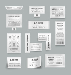 Laundry Labels Set