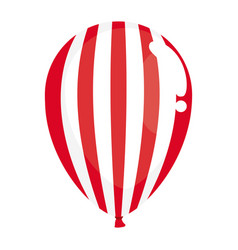 Striped Balloon Helium Floating