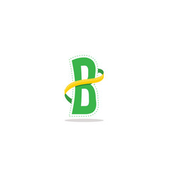 Letter B Weight Loss Logo