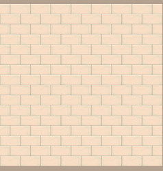 Beige Brick Wall Seamless Pattern Background