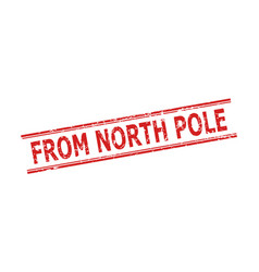 From North Pole Seal With Unclean Texture