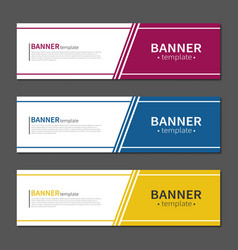 Design Banner Web Template