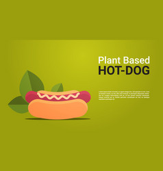 Plant Based Beyond Meat Hot Dog Healthy Lifestyle