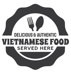 Vietnamese Food Badge