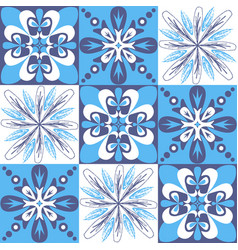 Blue Mediterranean Ceramic Tiles Spanish