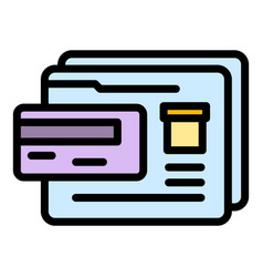 Online Purchase Icon Flat