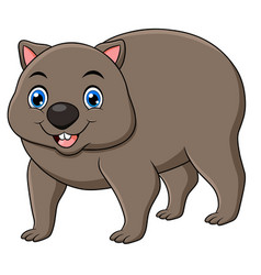 Cute Wombat Animal Cartoon